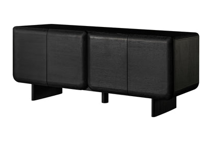 Modrest Steven Modern Black Buffet