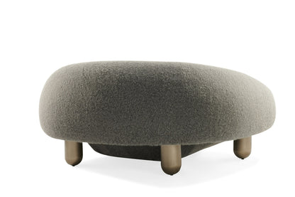 Divani Casa Clarity Contemporary Grey Fabric Accent Chair