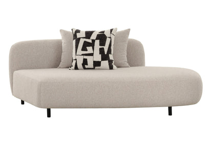 Divani Casa Marge Contemporary Beige Sectional Sofa