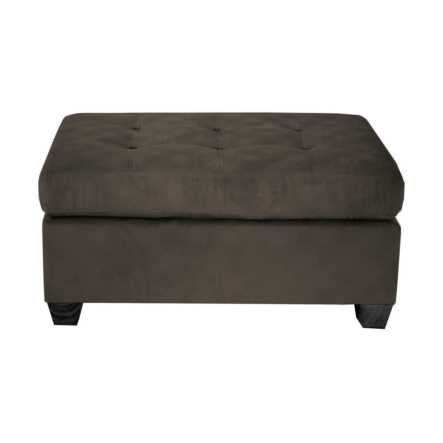 Homelegance Emilio Chocolate Microfiber Ottoman Bench 8367CH-4