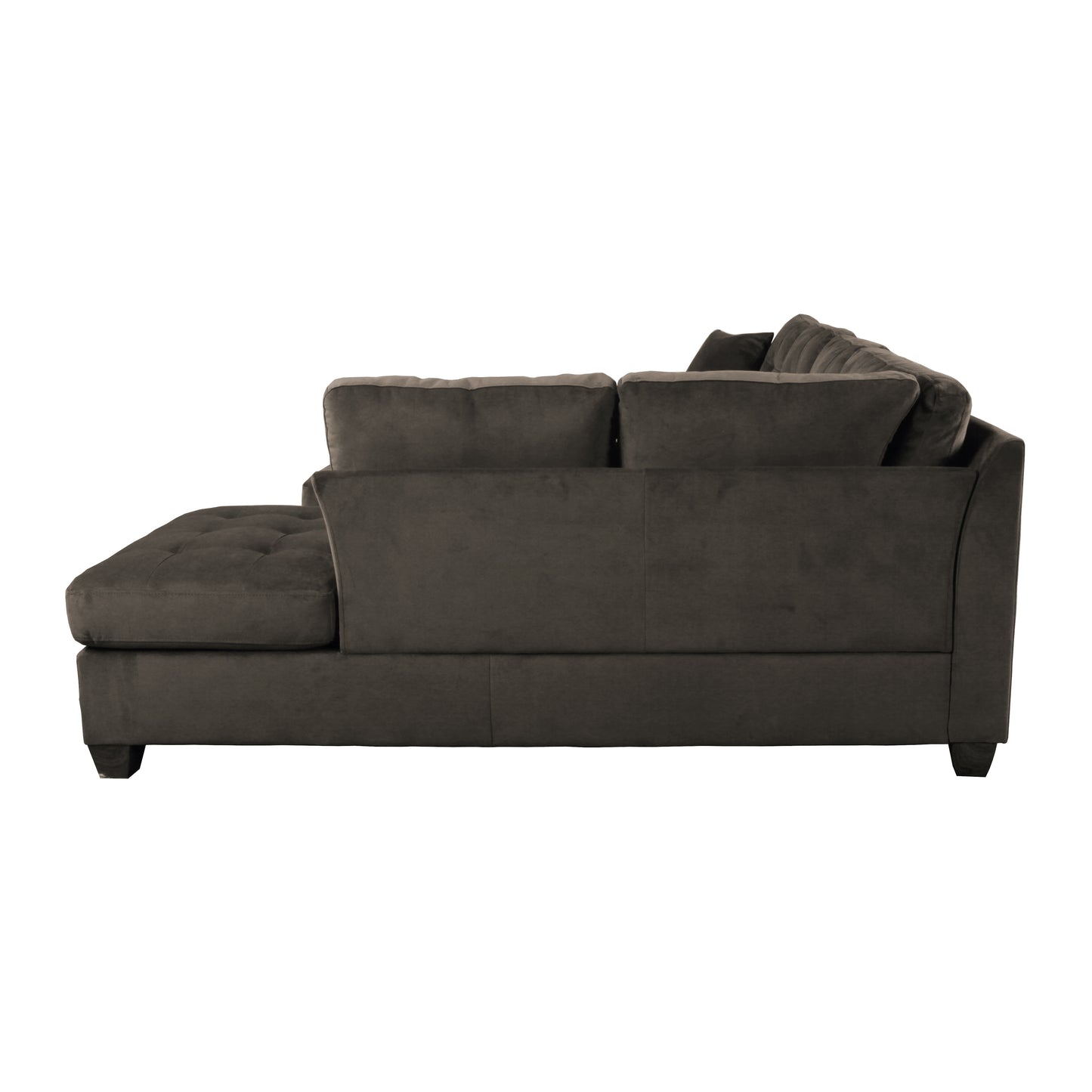 Homelegance Emilio Sectional Sofa in Chocolate 8367CH-3