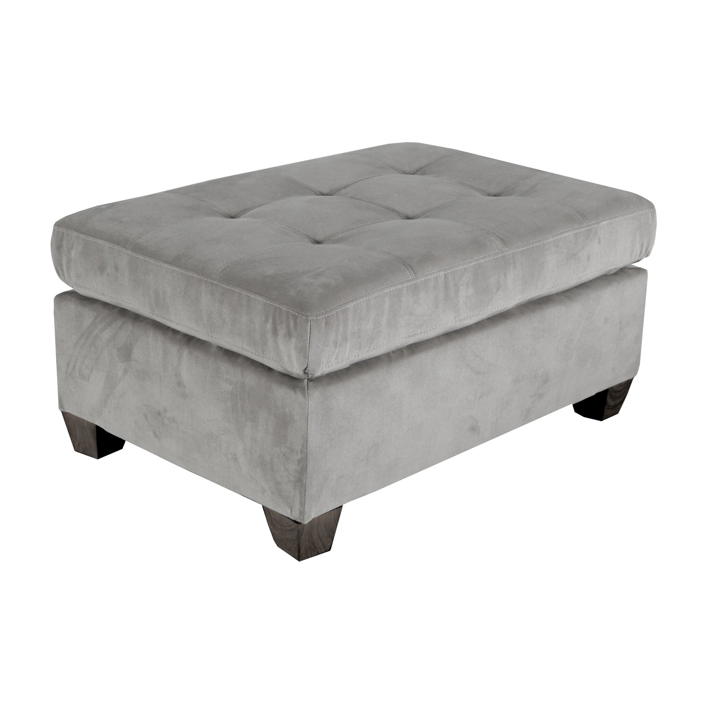 Homelegance Emilio Ottoman Bench in Taupe Microfiber Upholstery 8367TP-4