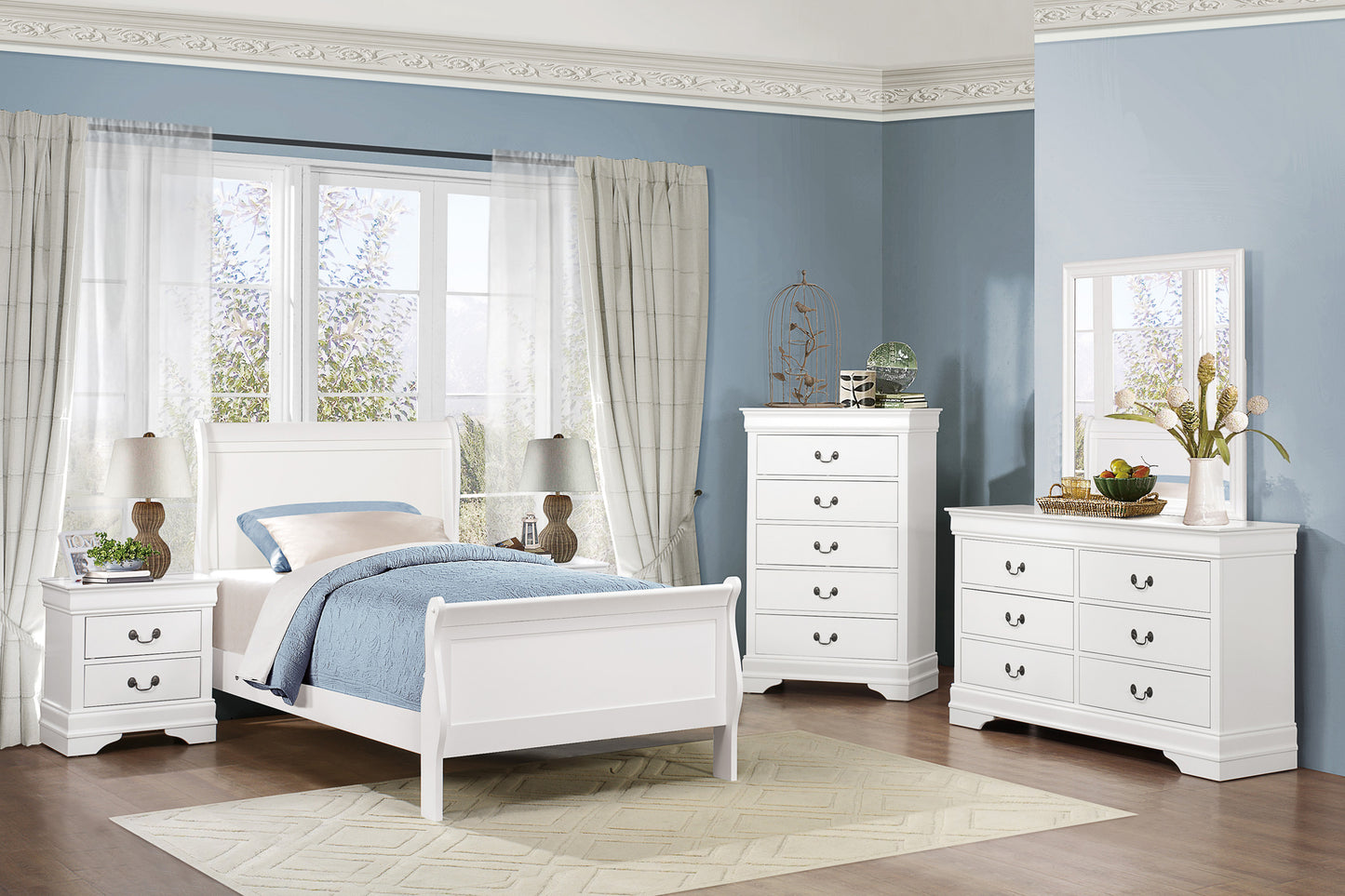 Homelegance Chest Mayville White Timeless Elegance 2147W-9