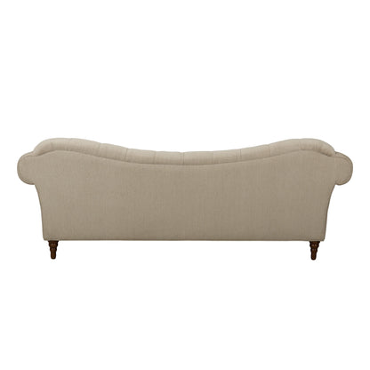 Homelegance St Claire Sectional Sofa in Rich Brown Textured Fabric 8469-3