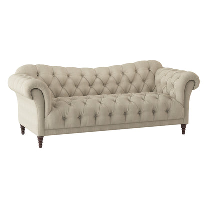 Homelegance St Claire Sectional Sofa in Rich Brown Textured Fabric 8469-3