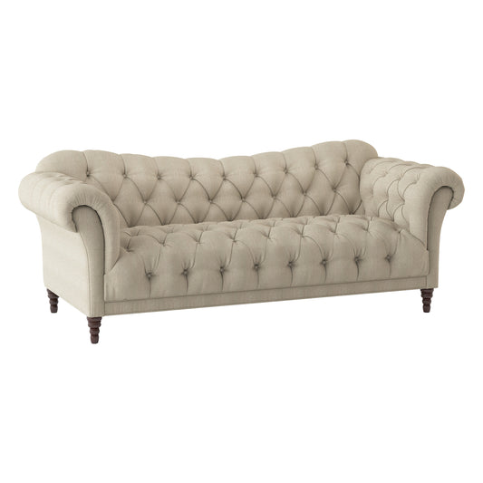 Homelegance St Claire Sectional Sofa in Rich Brown Textured Fabric 8469-3