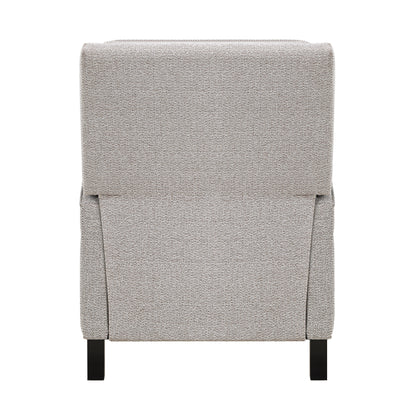 Homelegance Berenson Reclining Chair in Coconut Chenille Fabric 8504CCN-1
