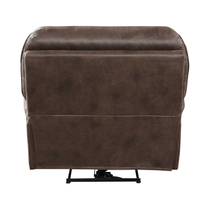 Homelegance Proctor Reclining Chair Power Recliner in Brown 8517BRW-1PW