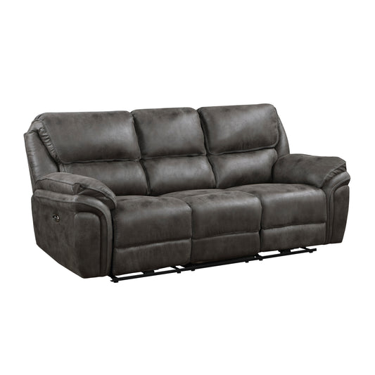 Homelegance Proctor Gray Power Reclining Sectional Sofa 8517GRY-3PW