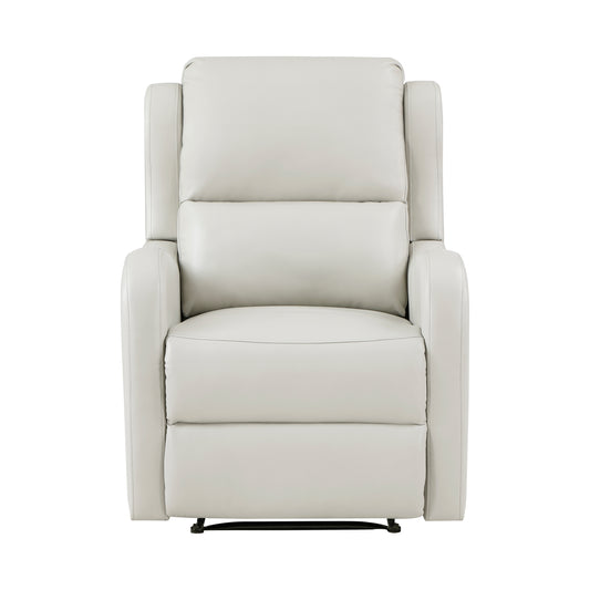 Homelegance Durant Reclining Chair in Taupe Faux Leather 8527TPE-1