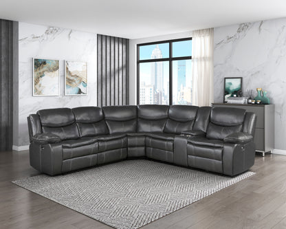 Homelegance Fargo Sectional Sofa in 8528DG-SCPW Stylish Comfort Design