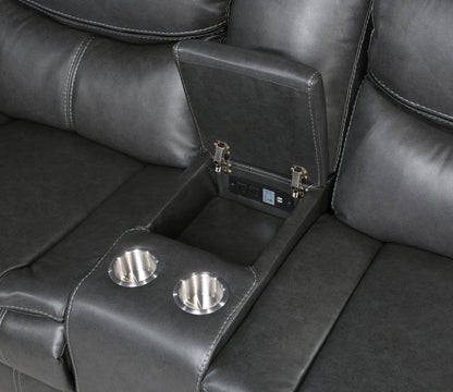 Homelegance Fargo Sectional Sofa in 8528DG-SCPW Stylish Comfort Design