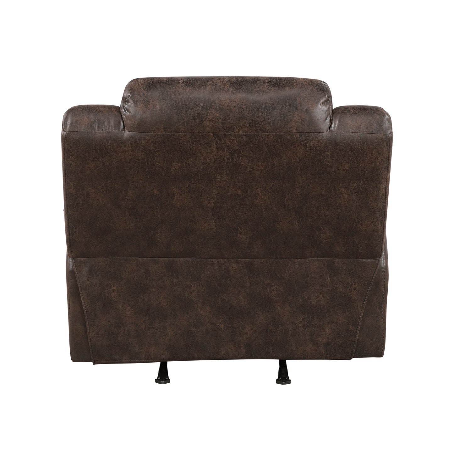 Homelegance Hazen Reclining Chair Rocker Recliner in Dark Brown 8538DB-1