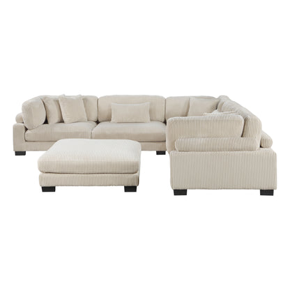 Homelegance Traverse Sectional Sofa in 8555BE-3CR2ACOT for Stylish Comfort