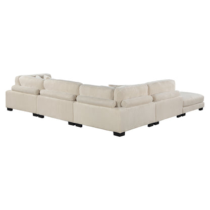 Homelegance Traverse Sectional Sofa in 8555BE-5OT Stylish Comfort Design