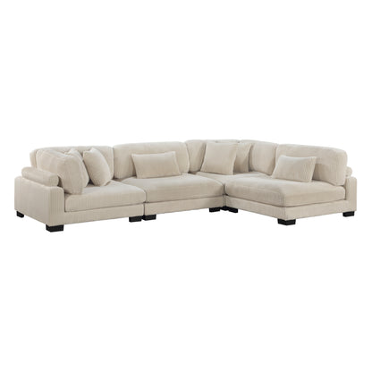 Homelegance Traverse Sectional Sofa in 8555BE-4SC Stylish Comfort Design