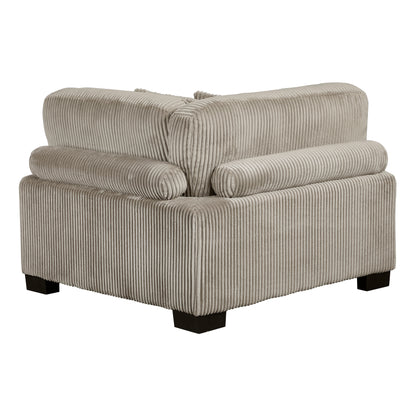 Homelegance Traverse Loveseat in Brown Corduroy with Adjustable Back 8555GB-2