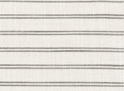 Homelegance Hampstead Accent Chair in White and Gray Stripe Fabric 8557-1SS