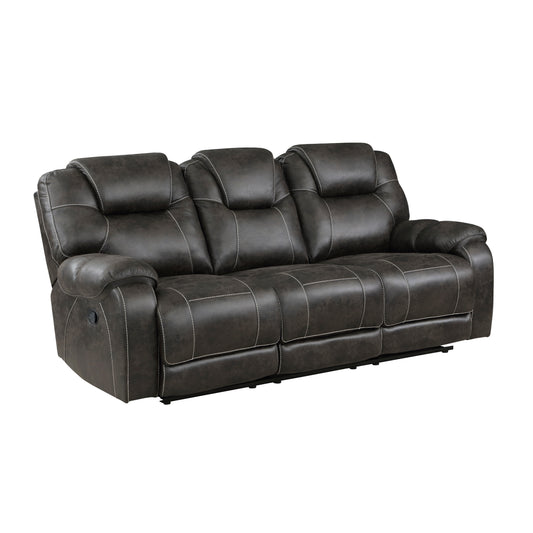 Homelegance Gainesville Chocolate Reclining Sectional Sofa 8560PM-3