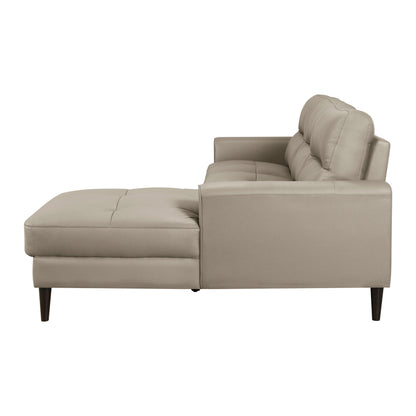 Homelegance Lewes Sectional Sofa in Soft Charcoal 8566LTE-SC