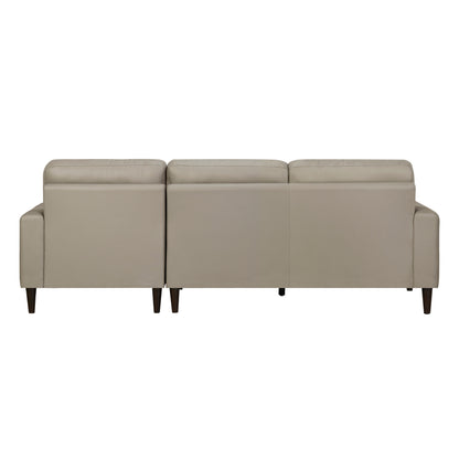 Homelegance Lewes Sectional Sofa in Soft Charcoal 8566LTE-SC