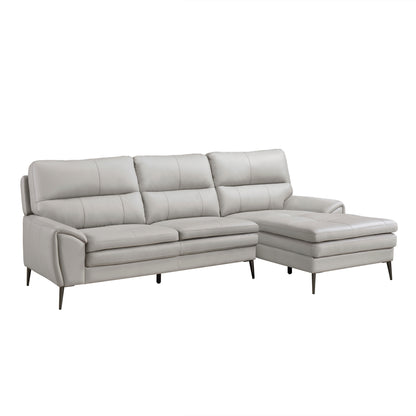Homelegance Essex Sectional Sofa in Gray 8577GY-SC