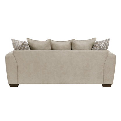 Homelegance Silverthorne Sectional Sofa in Sesame-Hued Chenille 8579SS-3