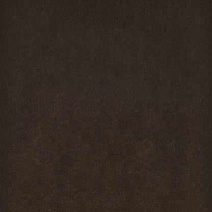 Edgar Round Glass Top Accent Side Table Cappuccino