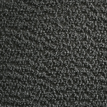 Mesa Boucle Upholstered Tufted Accent Bench Charcoal