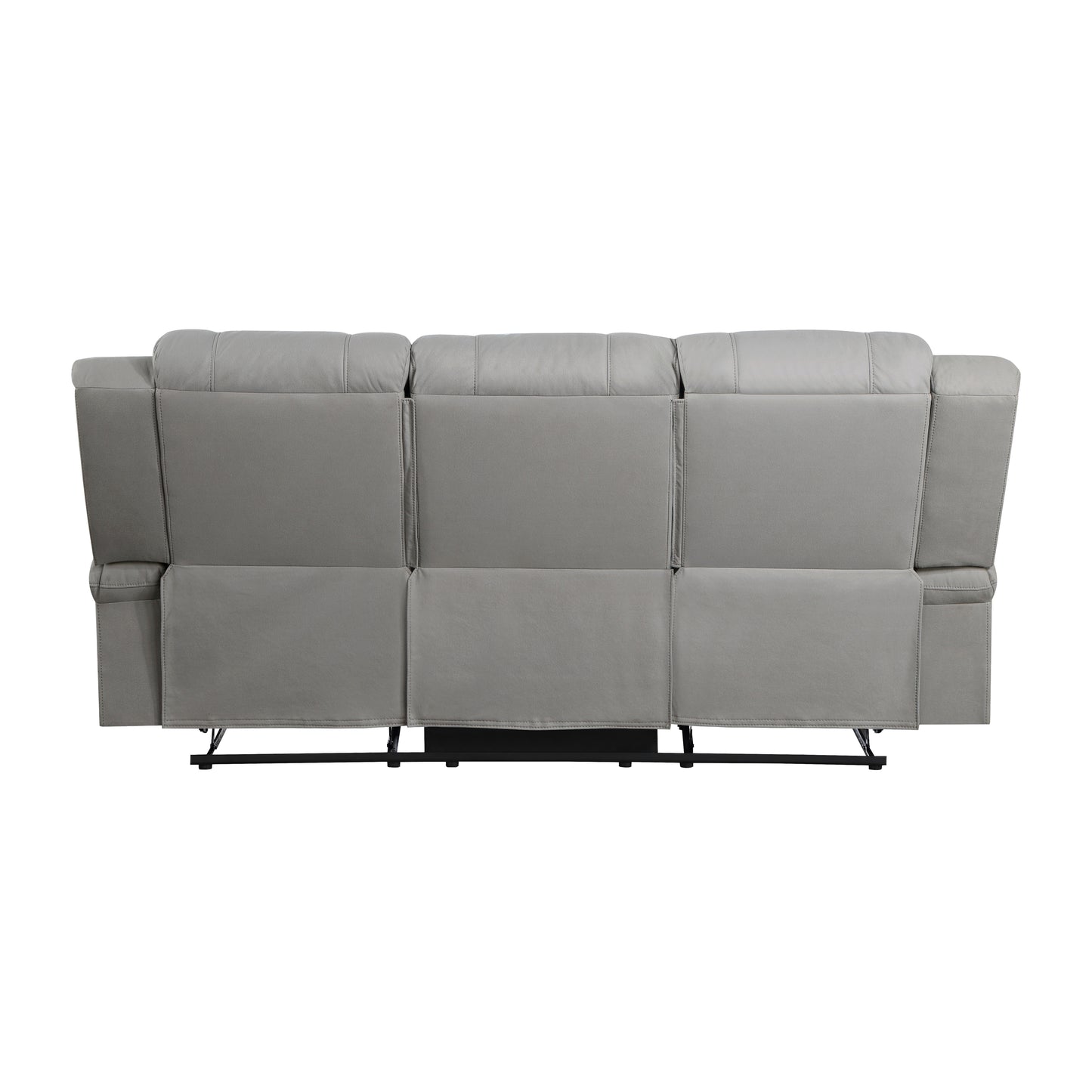 Homelegance Camryn Sectional Sofa Gray Polished Microfiber 9207GRY-3