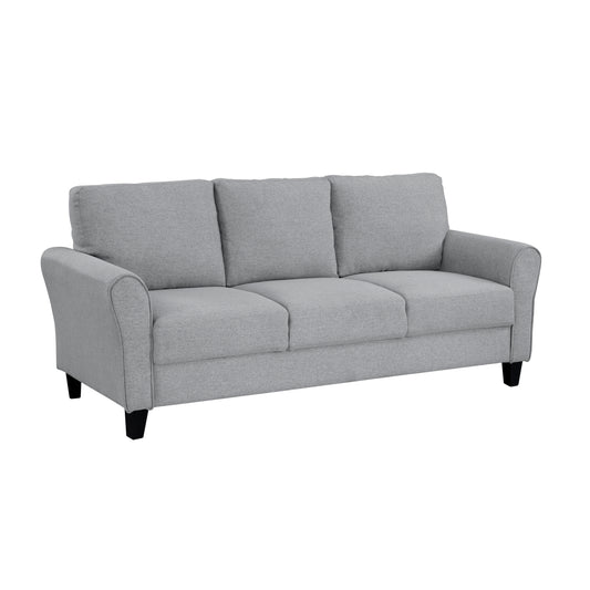 Homelegance Ellery Sectional Sofa Dark Gray Textured Upholstery 9209DG-3