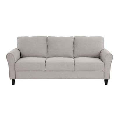 Homelegance Ellery Sectional Sofa Sand Upholstery Stylish Comfort 9209SN-3