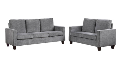 Homelegance Gray Chenille Sectional Sofa for Modern Living Spaces 9247GY-3