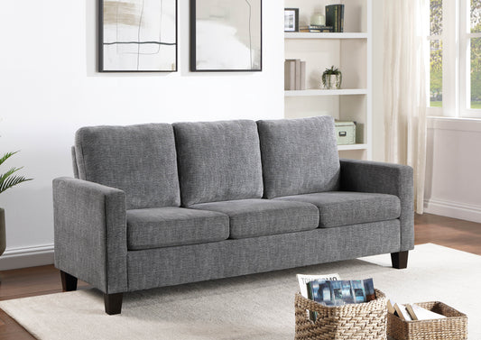 Homelegance Gray Chenille Sectional Sofa for Modern Living Spaces 9247GY-3