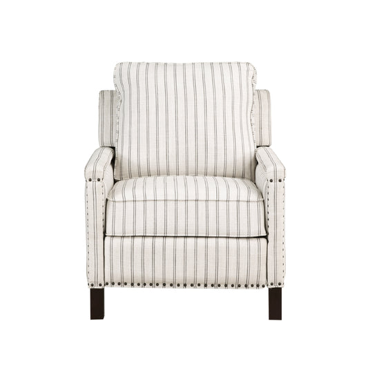 Homelegance Landrum Reclining Chair in Textured Beige and Gray 9257-1
