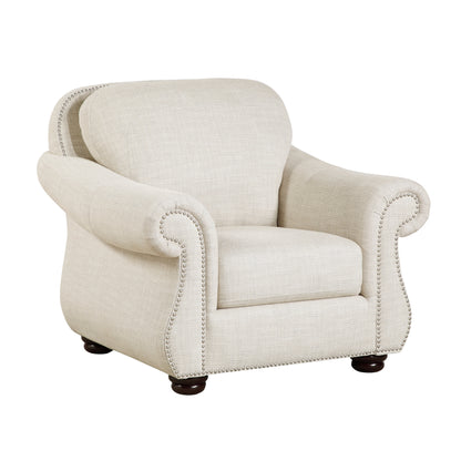 Homelegance Attleboro Accent Chair in Beige Upholstery 9270FBE-1