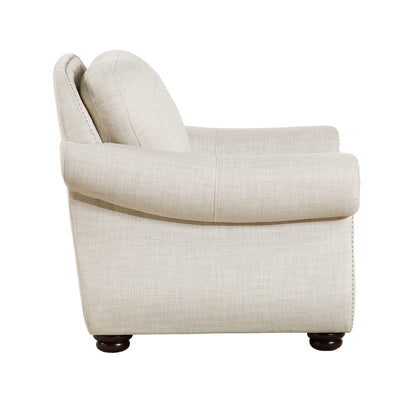 Homelegance Attleboro Accent Chair in Beige Upholstery 9270FBE-1
