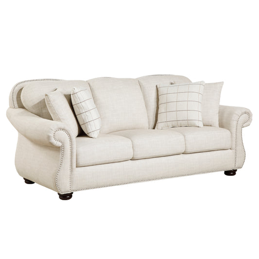 Homelegance Attleboro Sectional Sofa in Soft Fabric 9270FBE-3