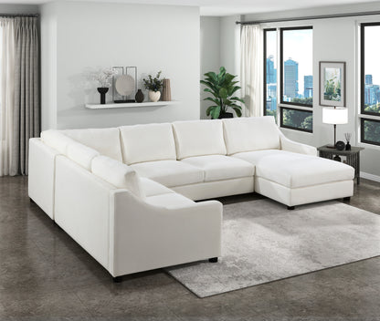 Homelegance Zayden Sectional Sofa in 9277VR-42LRC Stylish Comfort Design