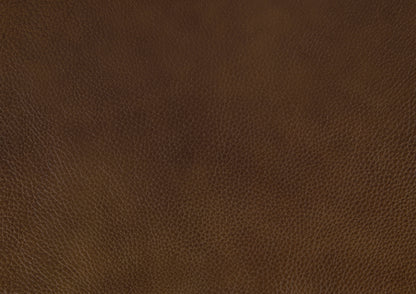 Homelegance Braintree Accent Chair in Brown Leather with Nailhead Trim 9278BRW1