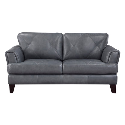 Homelegance Thierry Loveseat in Burnish Gray 9279BGY-2