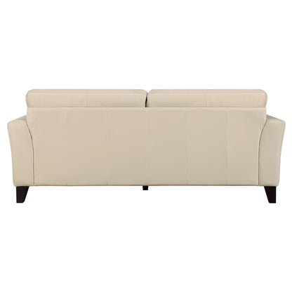 Homelegance Thierry Sectional Sofa Cream Leather Modern Elegance 9279CRM-3