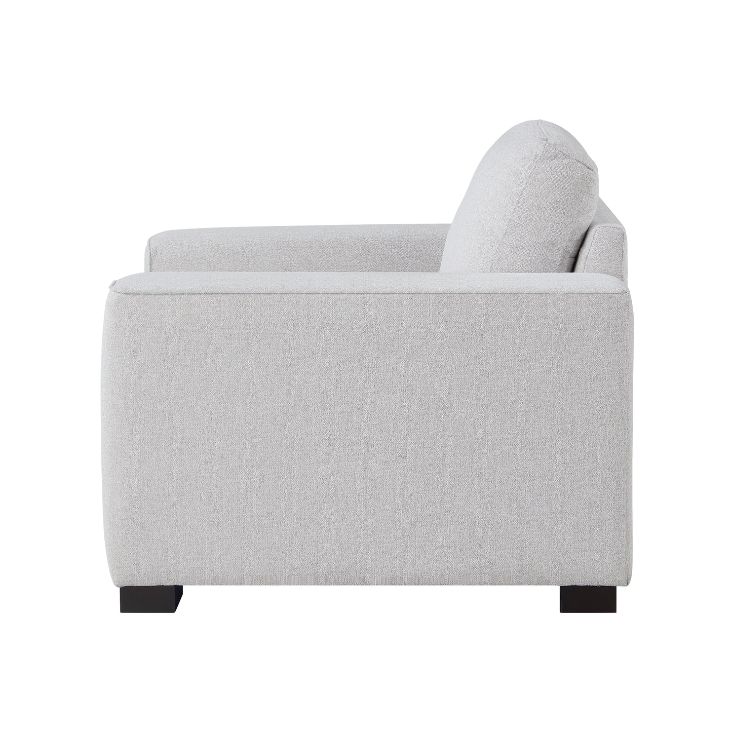 Homelegance Solaris Accent Chair in Textured Gray Upholstery 9288GY-1