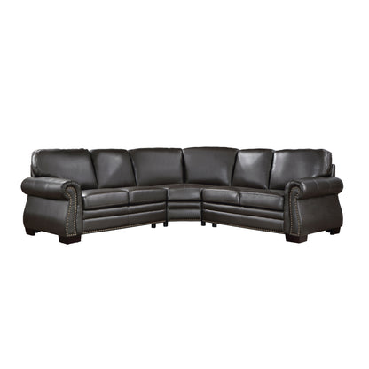 Homelegance Wareham Sectional Sofa in 9289DB-SC Stylish Comfort Design