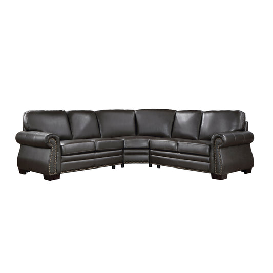 Homelegance Wareham Sectional Sofa in 9289DB-SC Stylish Comfort Design