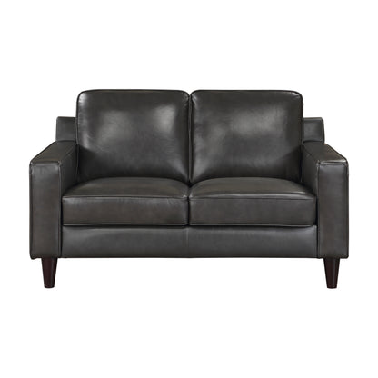 Homelegance Aldrich Loveseat in Gray for Stylish Comfort and Elegance 9294GRY-2