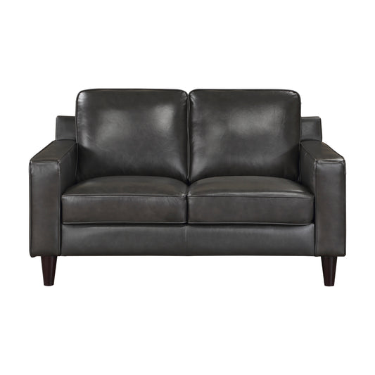 Homelegance Aldrich Loveseat in Gray for Stylish Comfort and Elegance 9294GRY-2