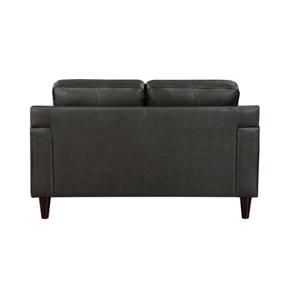 Homelegance Aldrich Loveseat in Gray for Stylish Comfort and Elegance 9294GRY-2