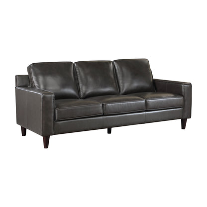 Homelegance Aldrich Gray Leather Sectional Sofa 9294GRY-3