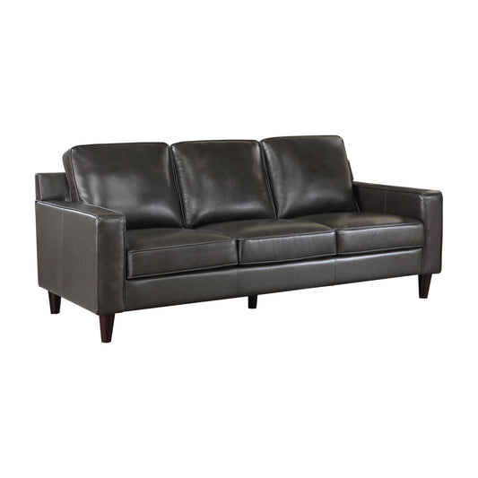 Homelegance Aldrich Gray Leather Sectional Sofa 9294GRY-3